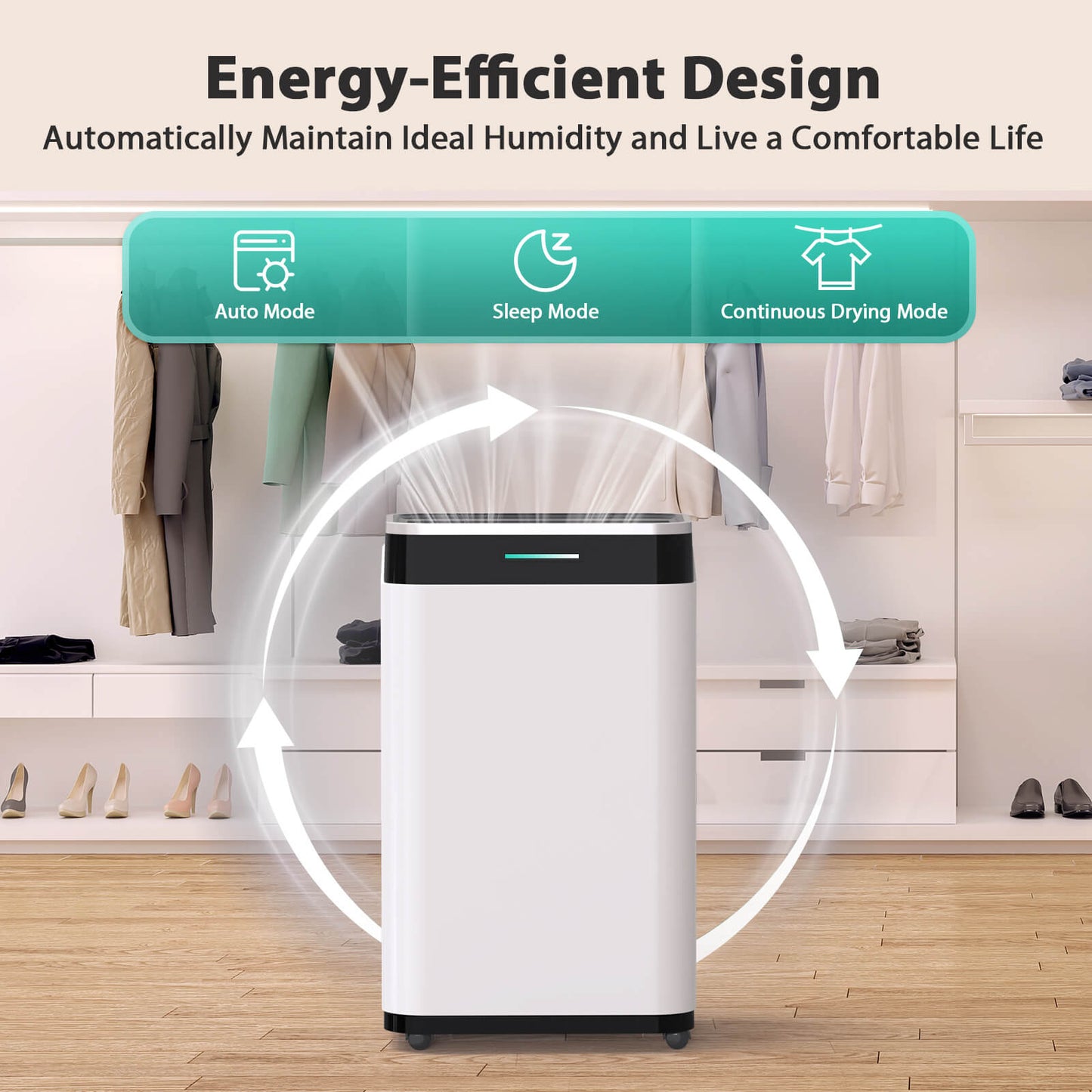 45 Pints Dehumidifier D4220B