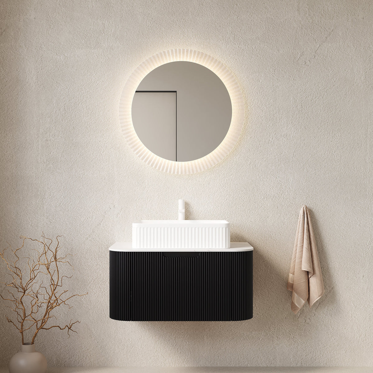 Dina 30" Bathroom Vanity & Sink