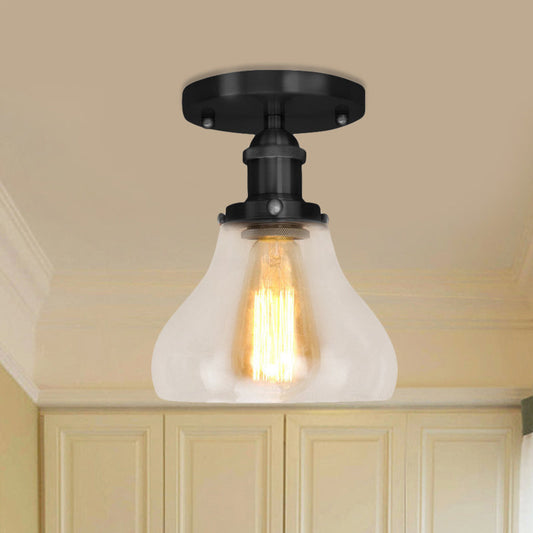 Illuminate Your Space with Timeless Style: The Farmhouse Cone Ceiling Light