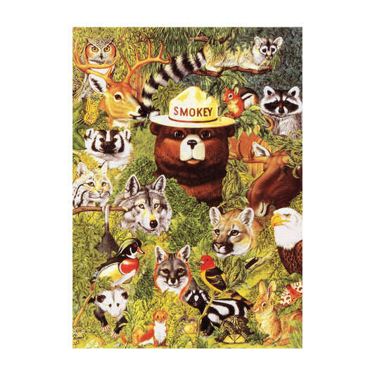 Puzzle in Tin 1000-Piece-Smokey and Friends