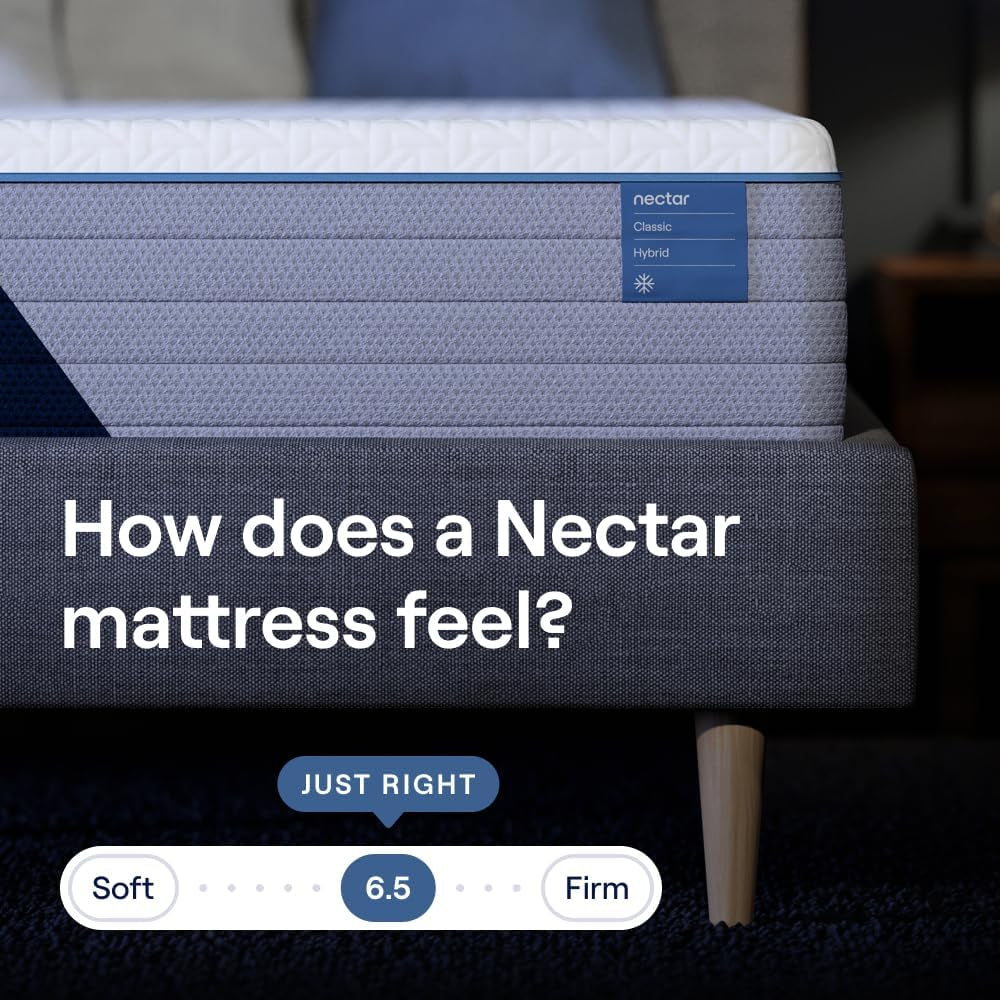 Twin TwelveInch Hybrid Mattress Memory Foam Innerspring