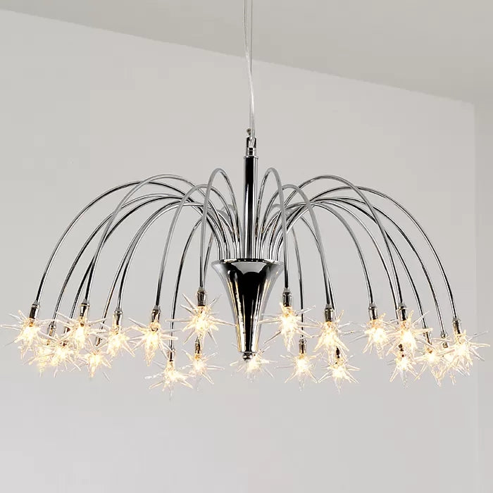 Harlow Sparkling Chandelier - Dazzling Display for Any Space