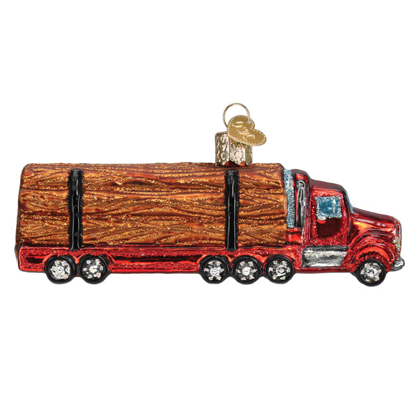 Logging Truck Ornament