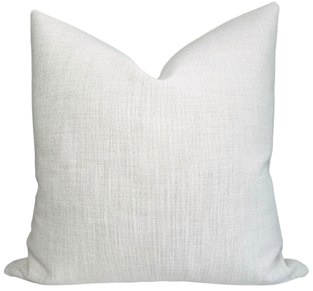 Outdoor Rough 'n Rowdy Woven Pillow Cover in Chalk, Perennials Textiles