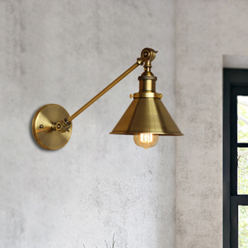 Clara's Industrial Wall Sconce: Vintage Charm Meets Modern Functionality