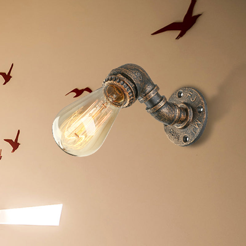 William's Industrial Wall Sconce - Rustic Charm for Any Space