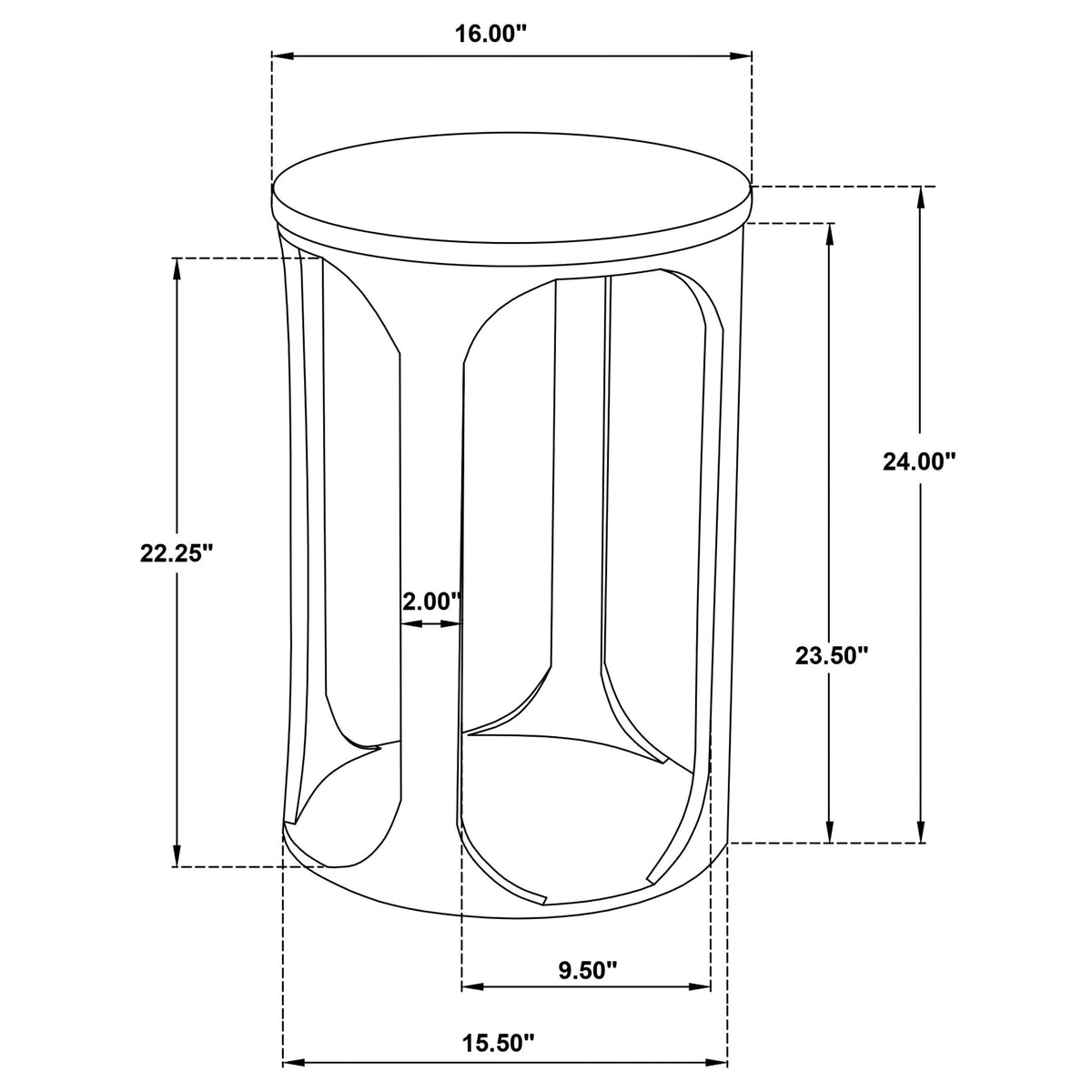 Eaton Round Side Table