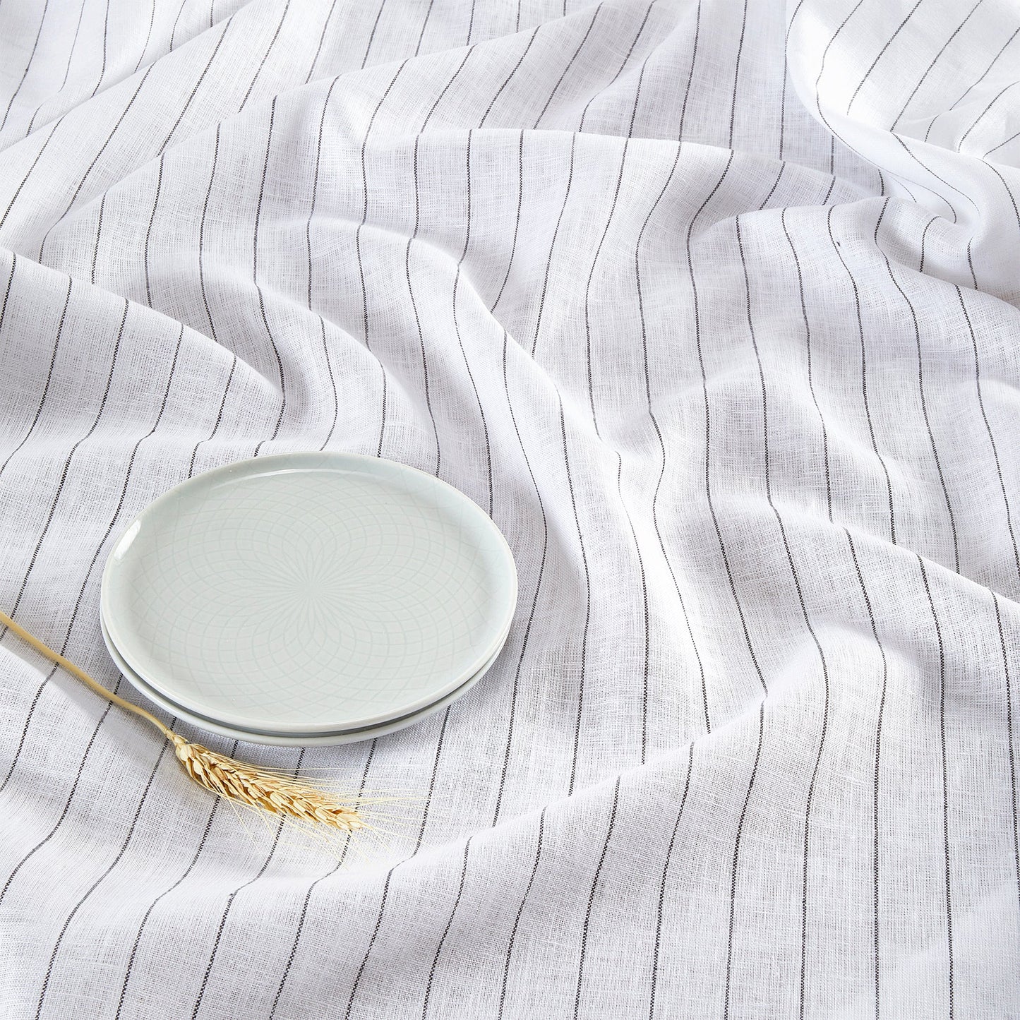 Pinstripe Table Throw