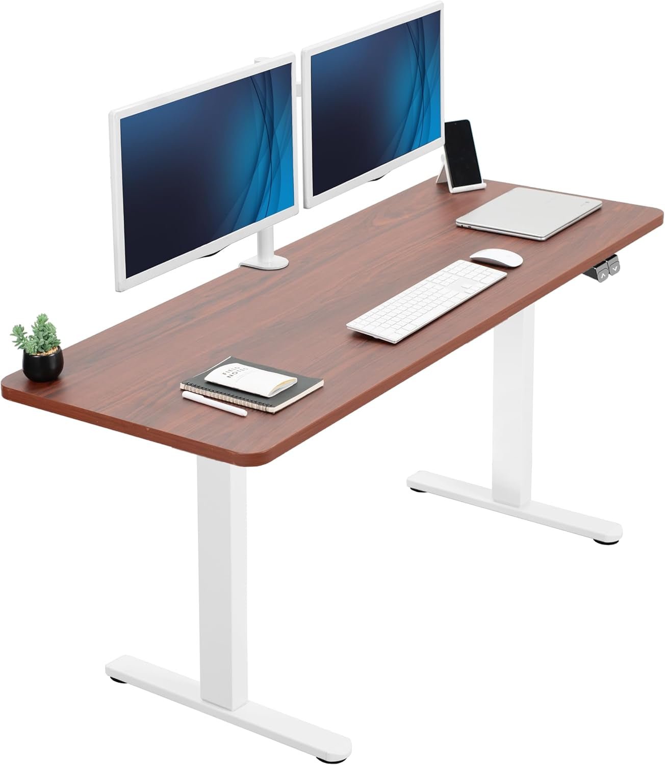 60 Inch Electric Height Adjustable Desk For Home Office
