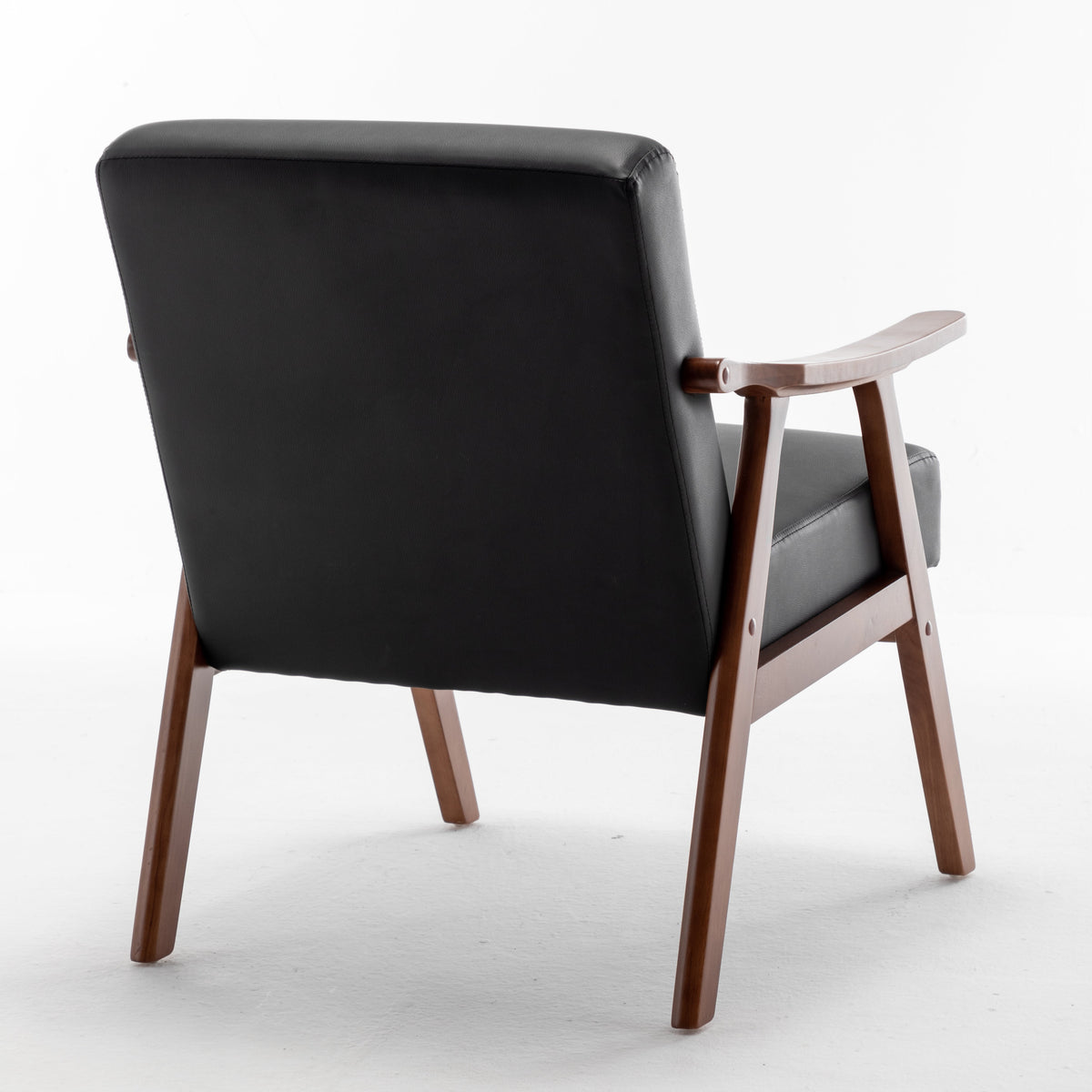 Accent Chair with Microfiber Upholstery