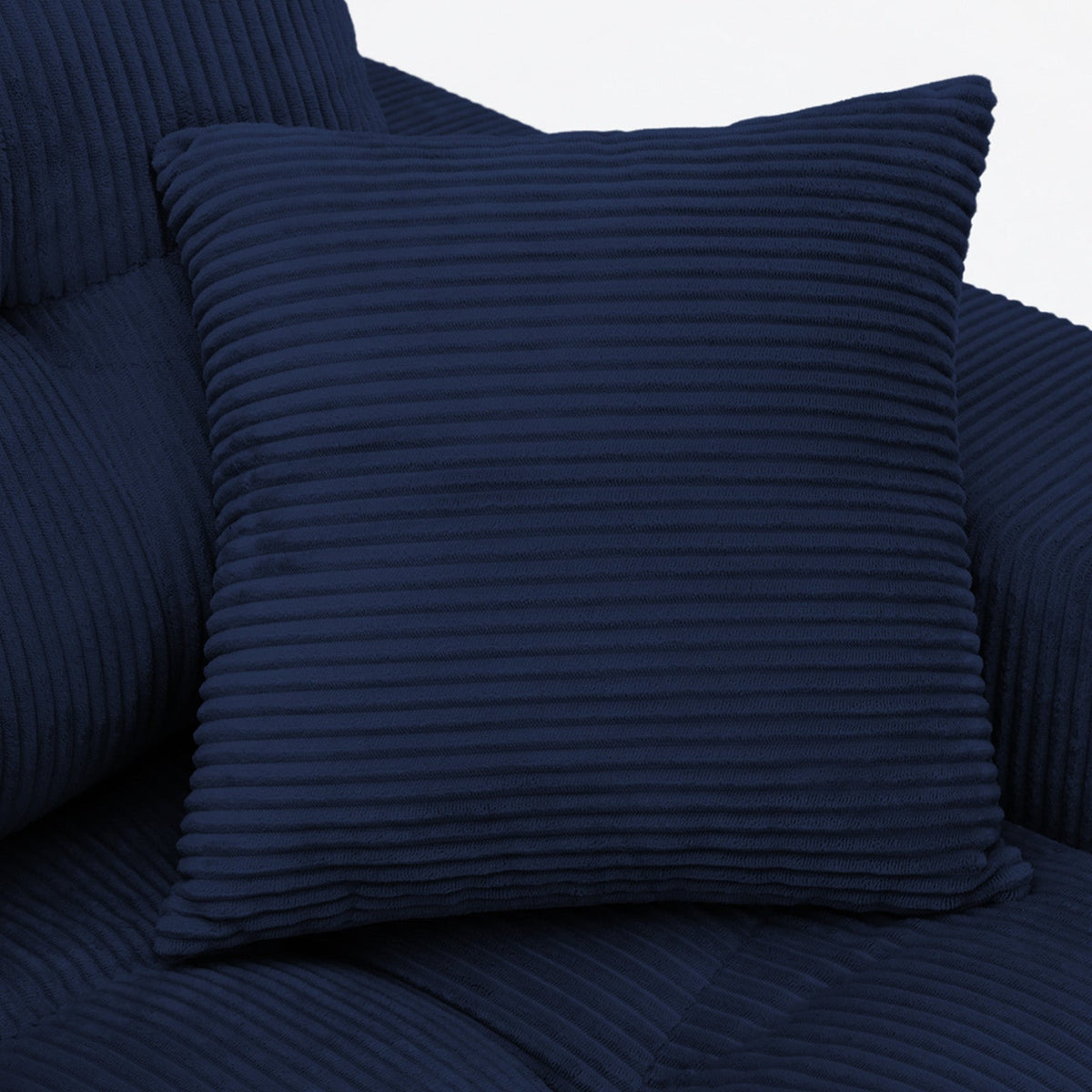 Corduroy Corner Chaise Compression Sofa Bed