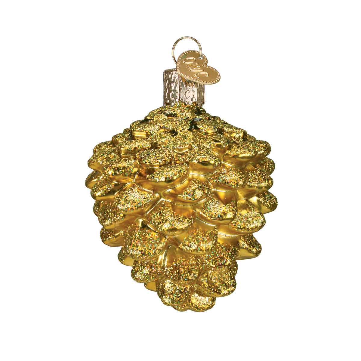 Small Gold Pine Cone