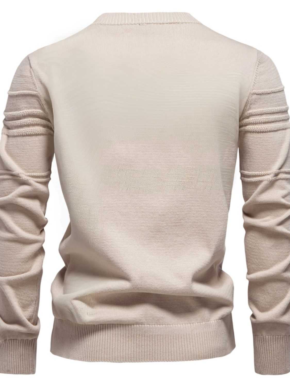 Round Neck Striped Sweater