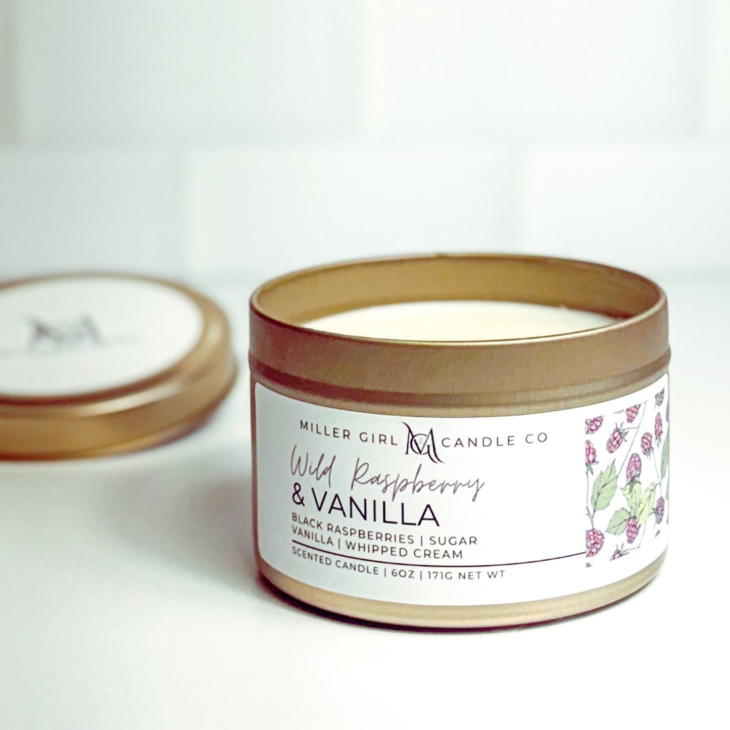 Wild Raspberry + Vanilla | Candles + Wax Melts