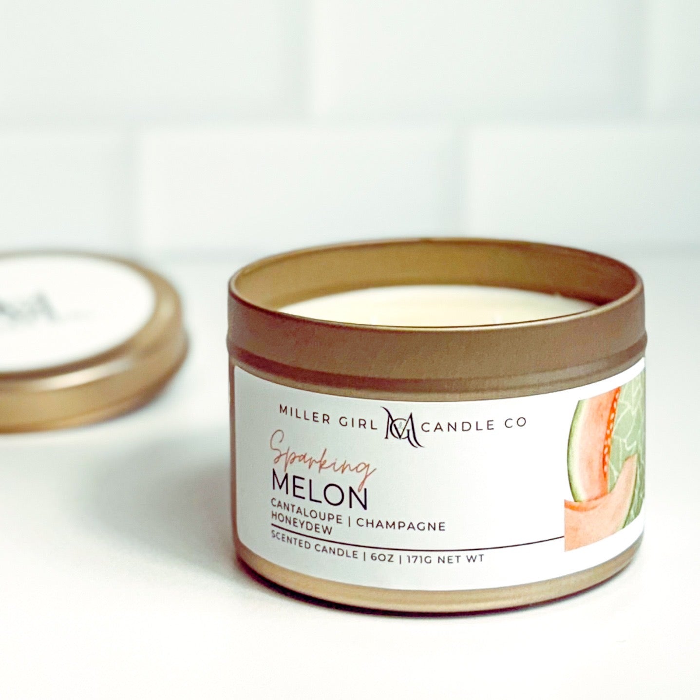 Sparkling Melon | Candles + Wax Melts
