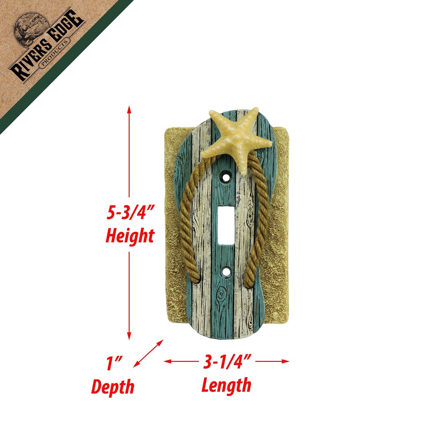 Electrical Cover Plate Single Switch-Beach