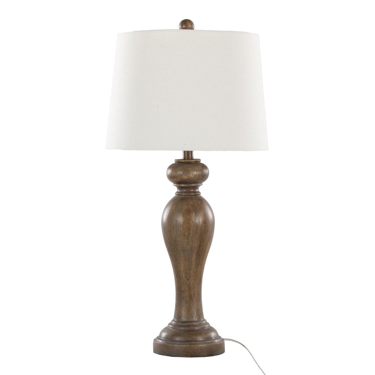 Peppa 31" Contemporary Polyresin Table Lamp in Opal