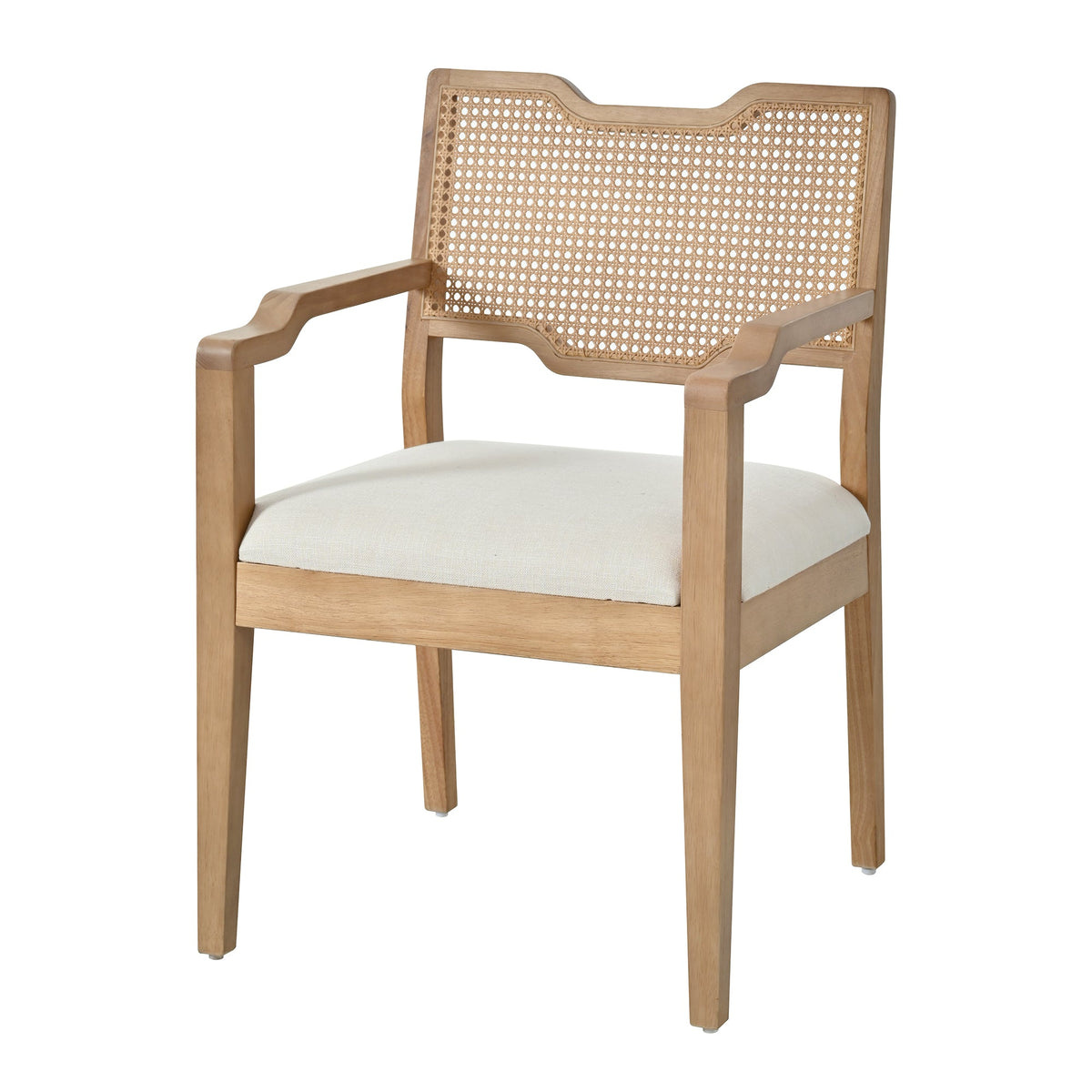 Farmhouse Dining Chairs Set of 2, Upholstered Kitchen Chairs