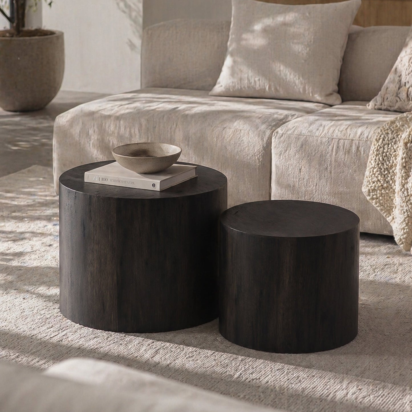 Nesting Coffee Table Set of 2