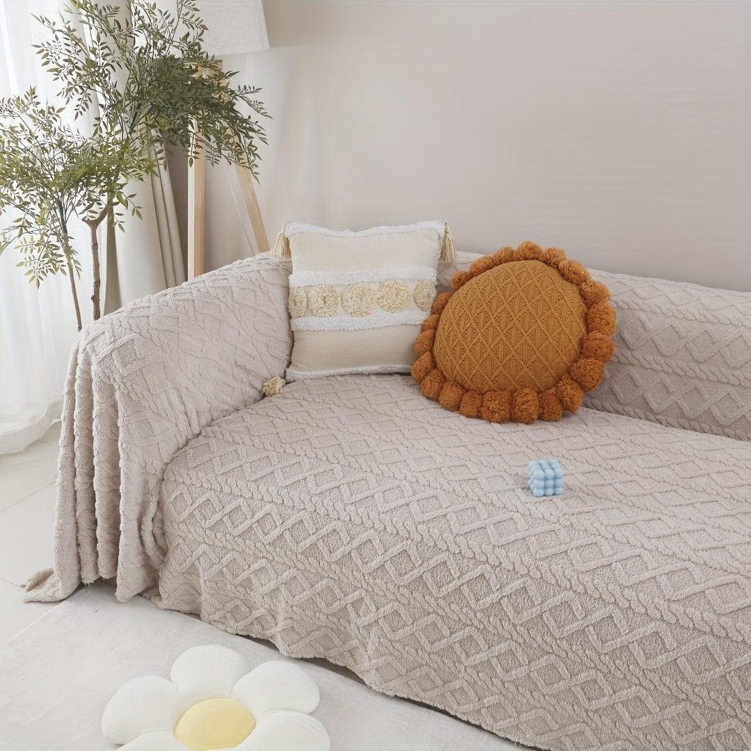 Extra Large Slipcovers for Couches - Stylish Geometric Pattern