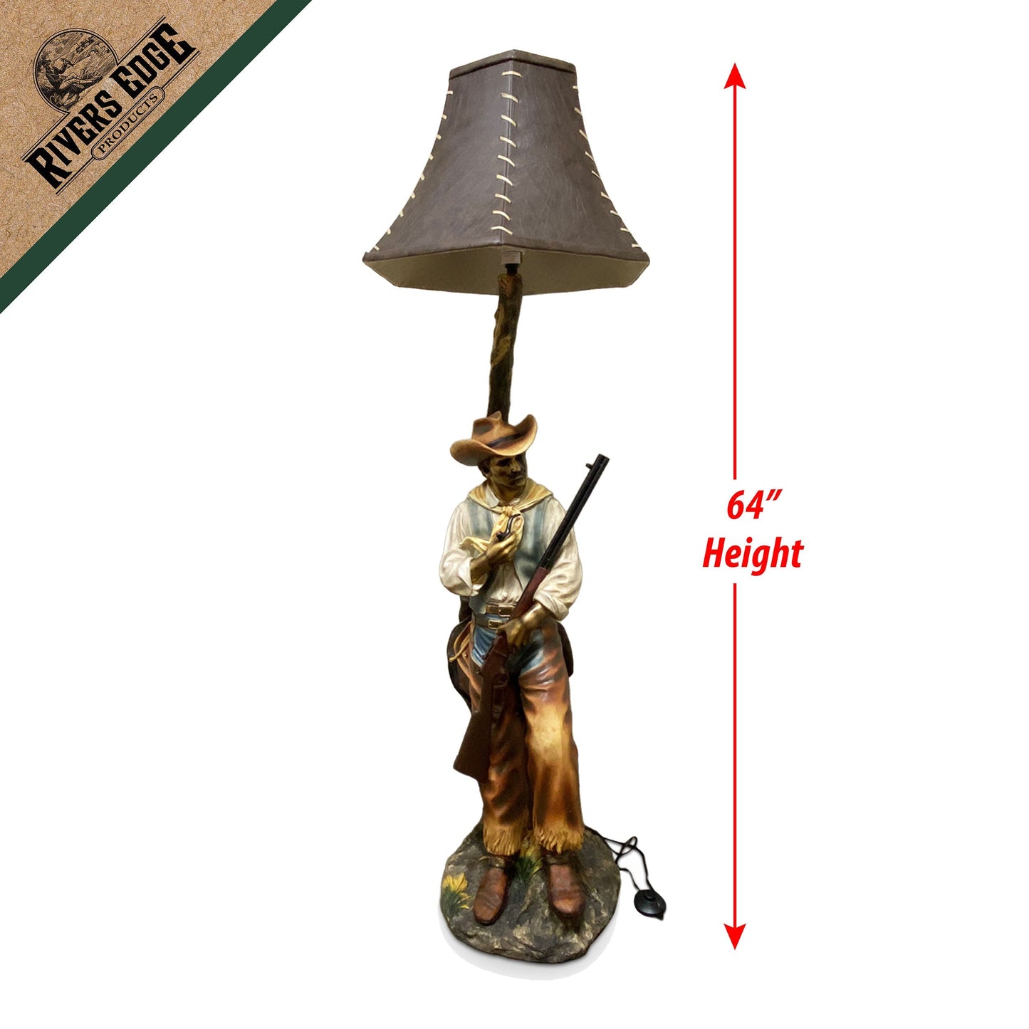 Floor Lamp 64 inch-Cowboy