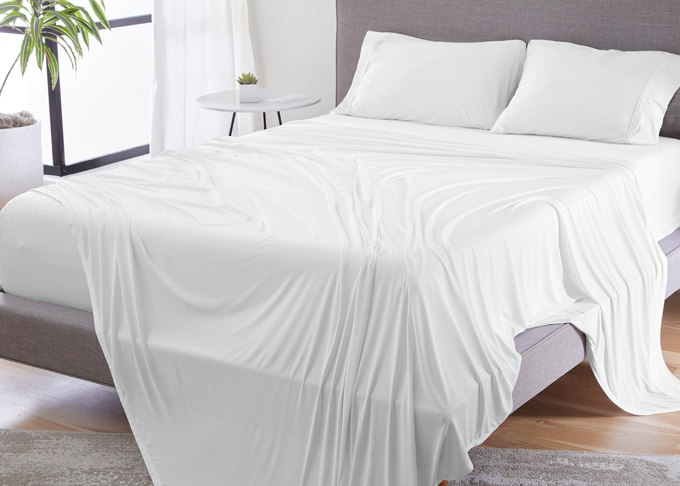 BedGear Dri-Tec Queen Pillowcase Set, White