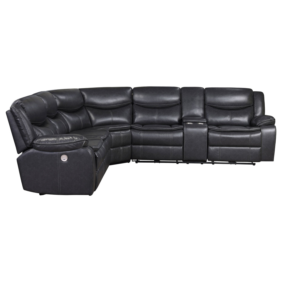 Salerno Power Reclining Sectional Sofa