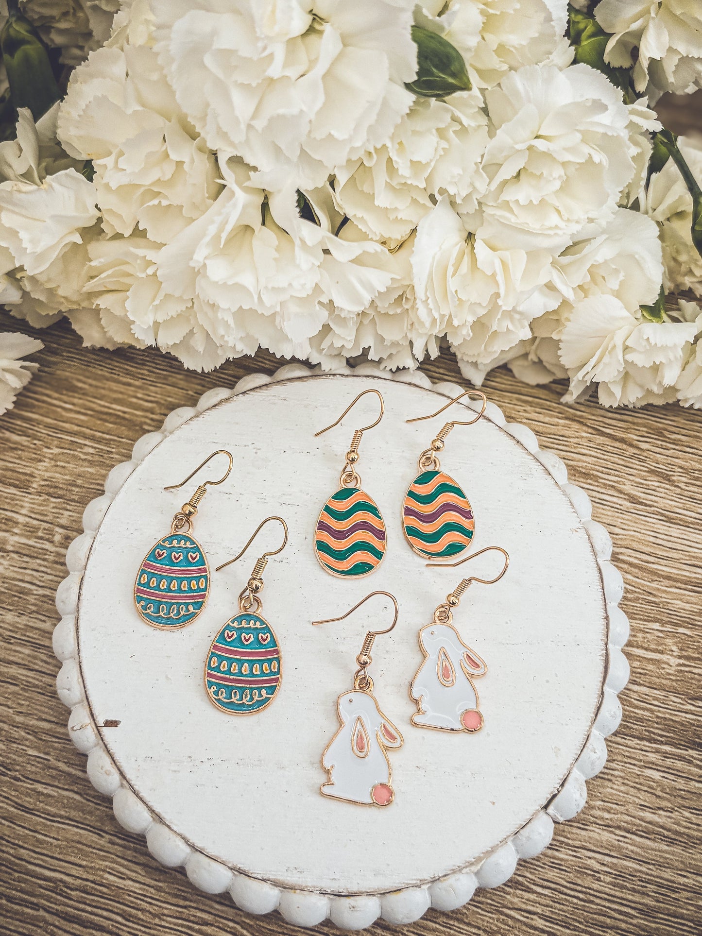 Adorable Easter Earring Set - Set of 3