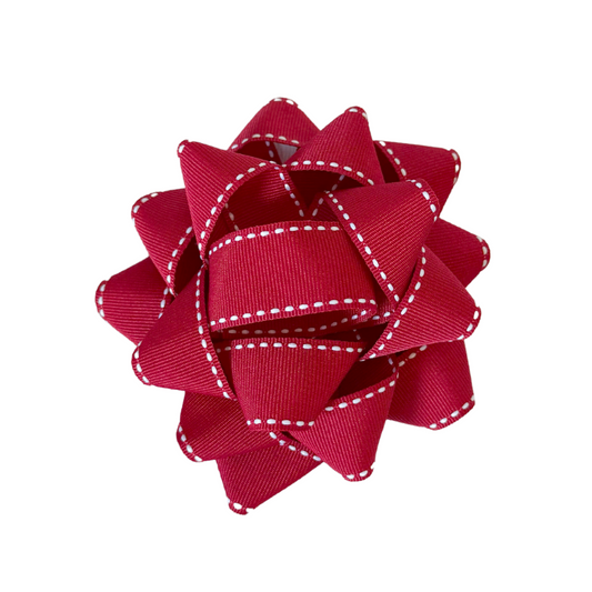 EverBow: Red (Reusable Gift Wrap Bags – Sustainable, Foldable, Eco-Friendly)