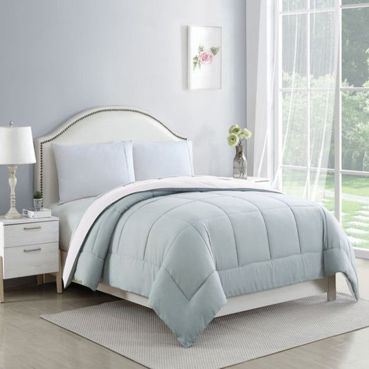 Bibb Home 2-Tone Reversible  Down Alternative Comforter.