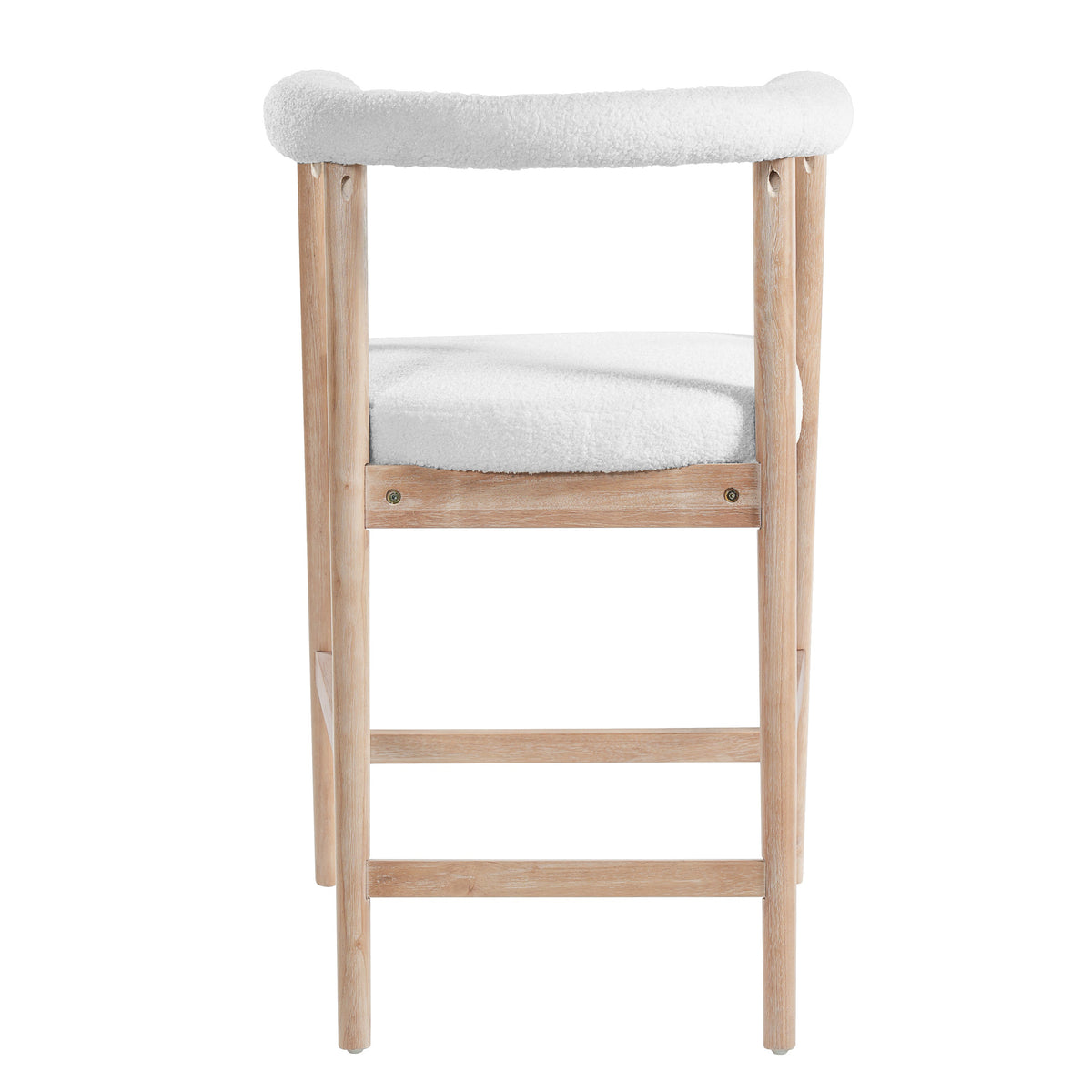 25'' Seat Height Bar Stools with Back - Set of 2