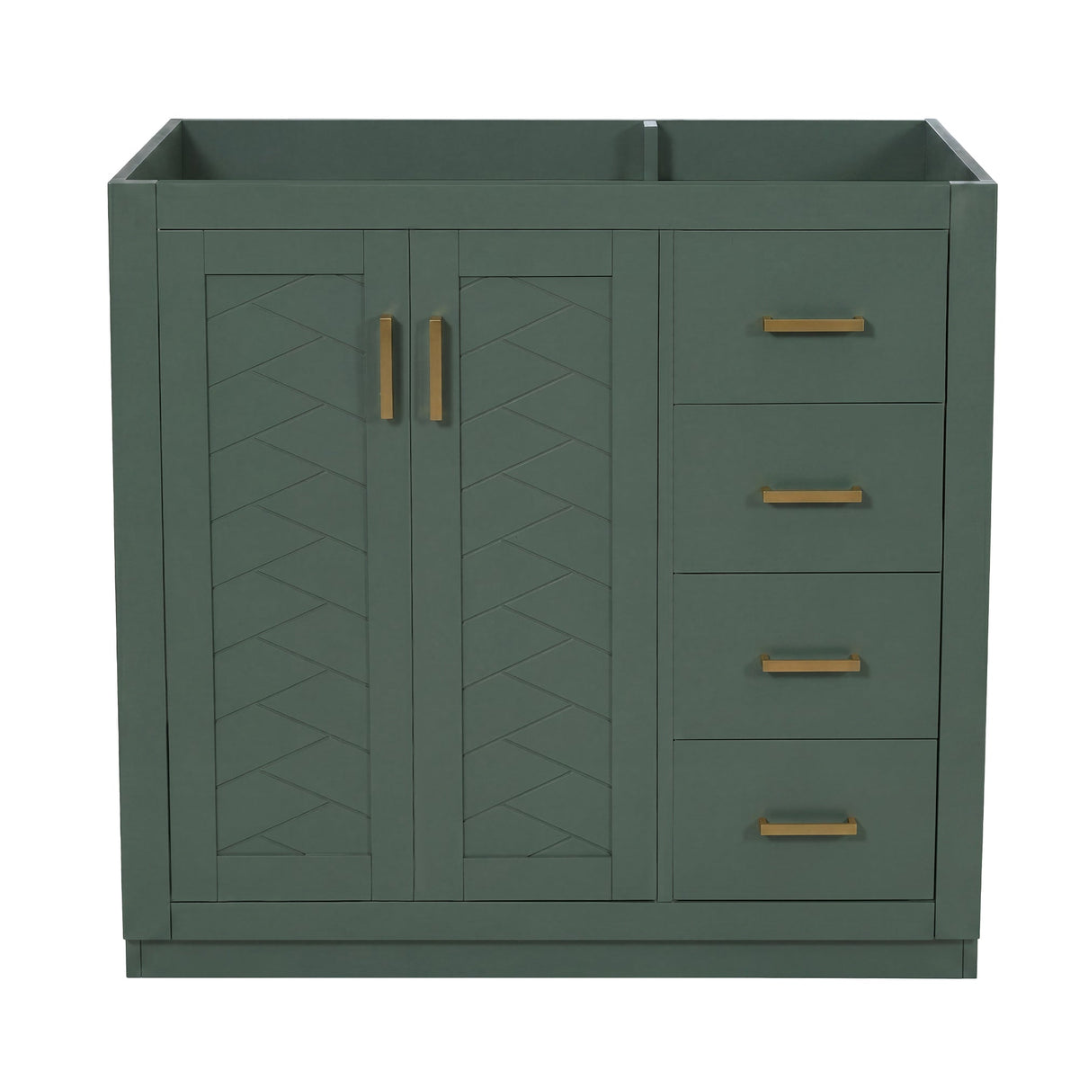 36" Bathroom Vanity Without Top Sink