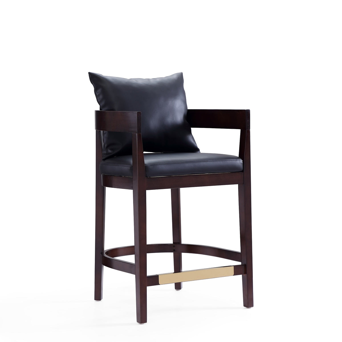 Ritz Wood Upholstered Counter Stool