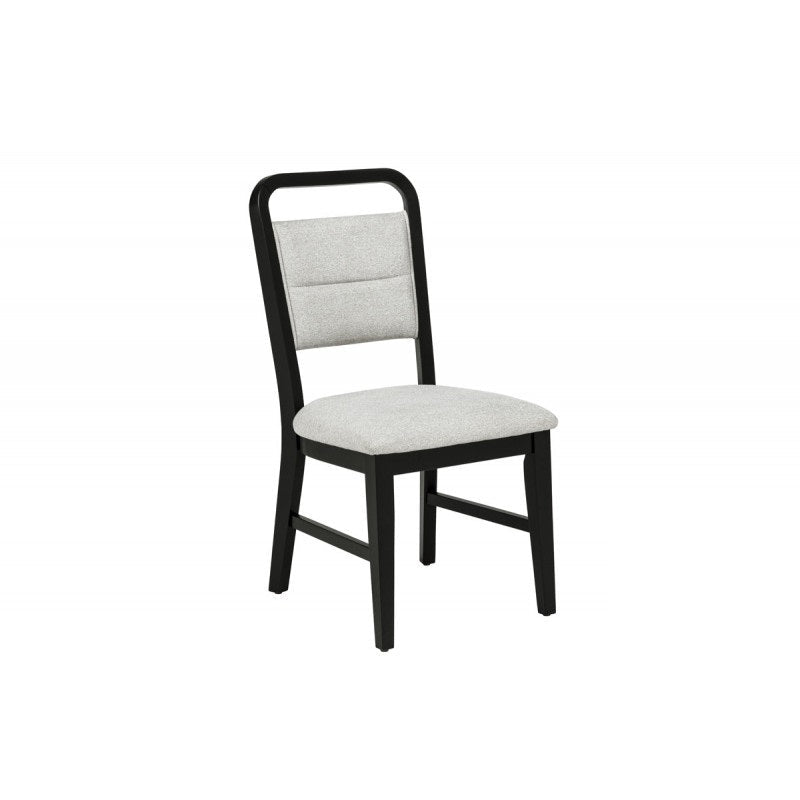 Contemporary Dining Room 5 Piece Set with Upholstered Chairs