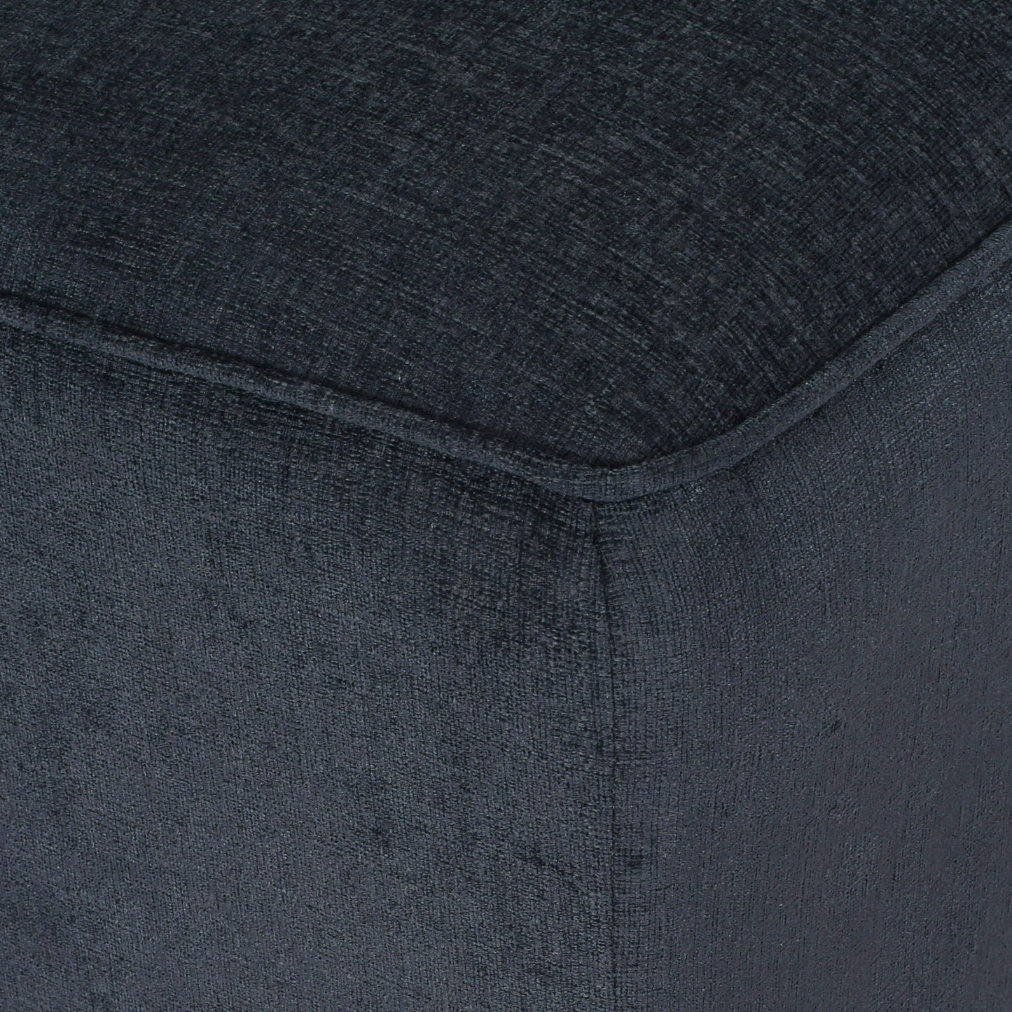 Upholstered Chaise Lounge with Scroll Arms, Turned Legs and 2 Pillows, Charcoal