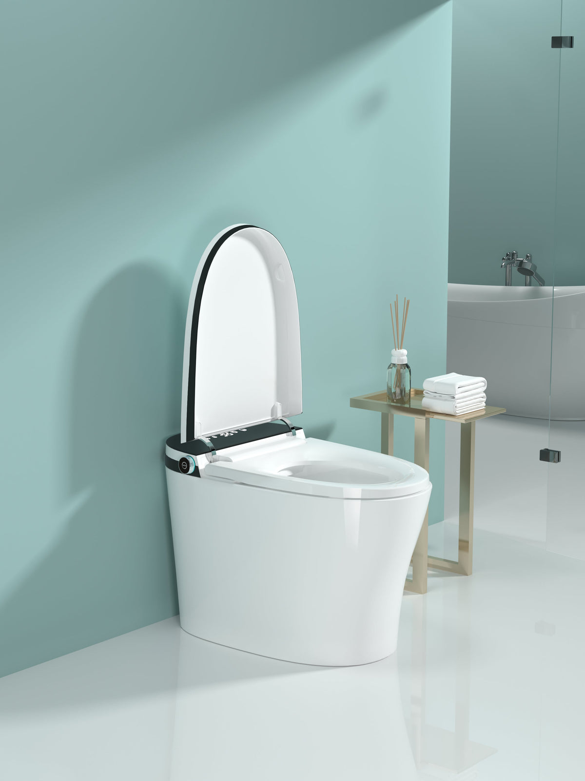 Smart Toilet with Bidet Built-in