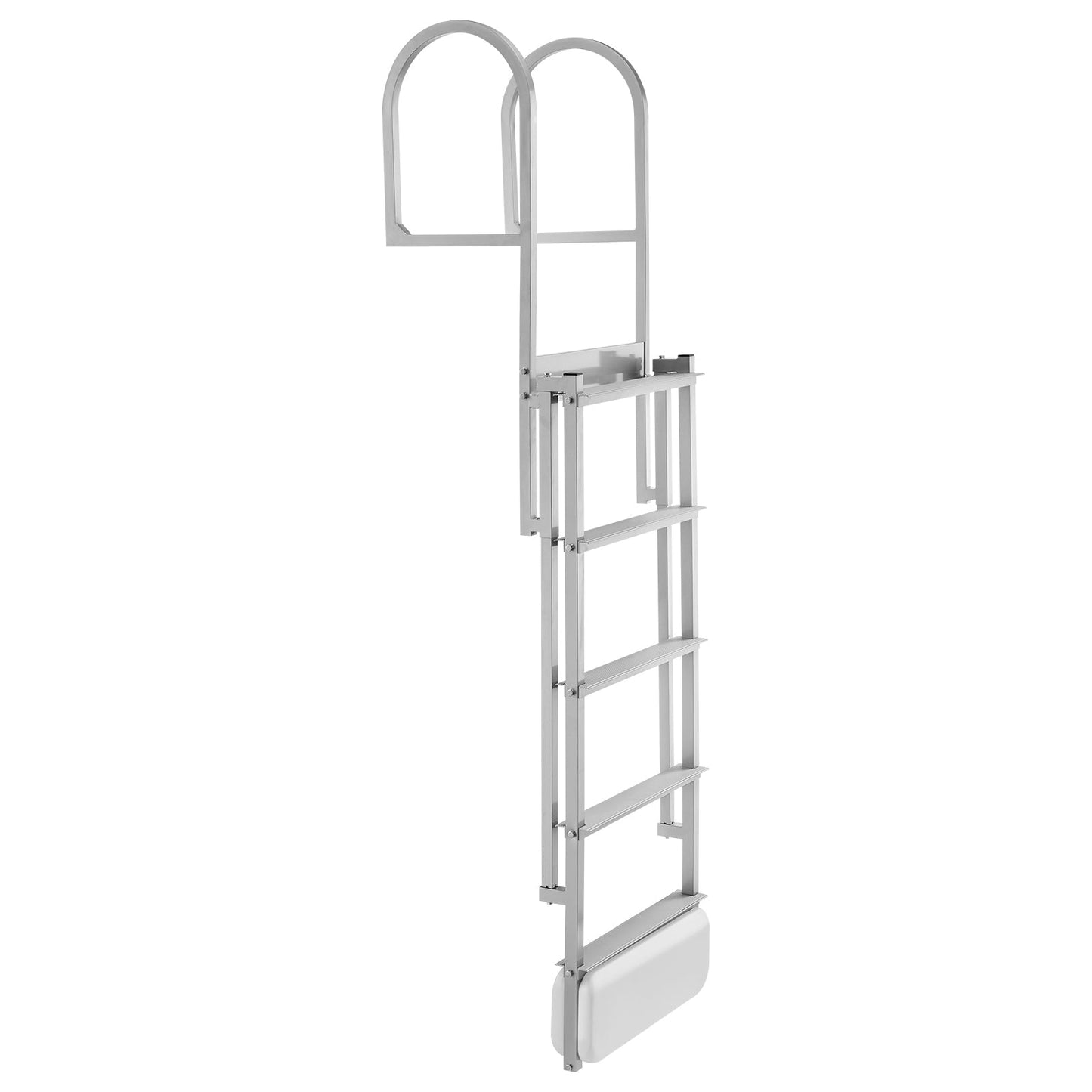 Retractable Dock Ladder - 5 Steps, Aluminum Alloy