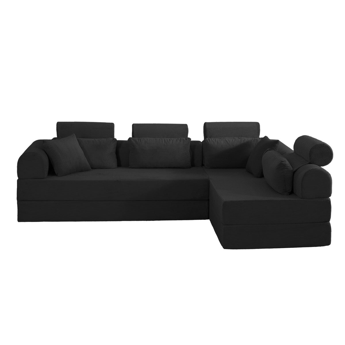 L Shape Modular Sectional Sofa - Compressed Sectional Sofa