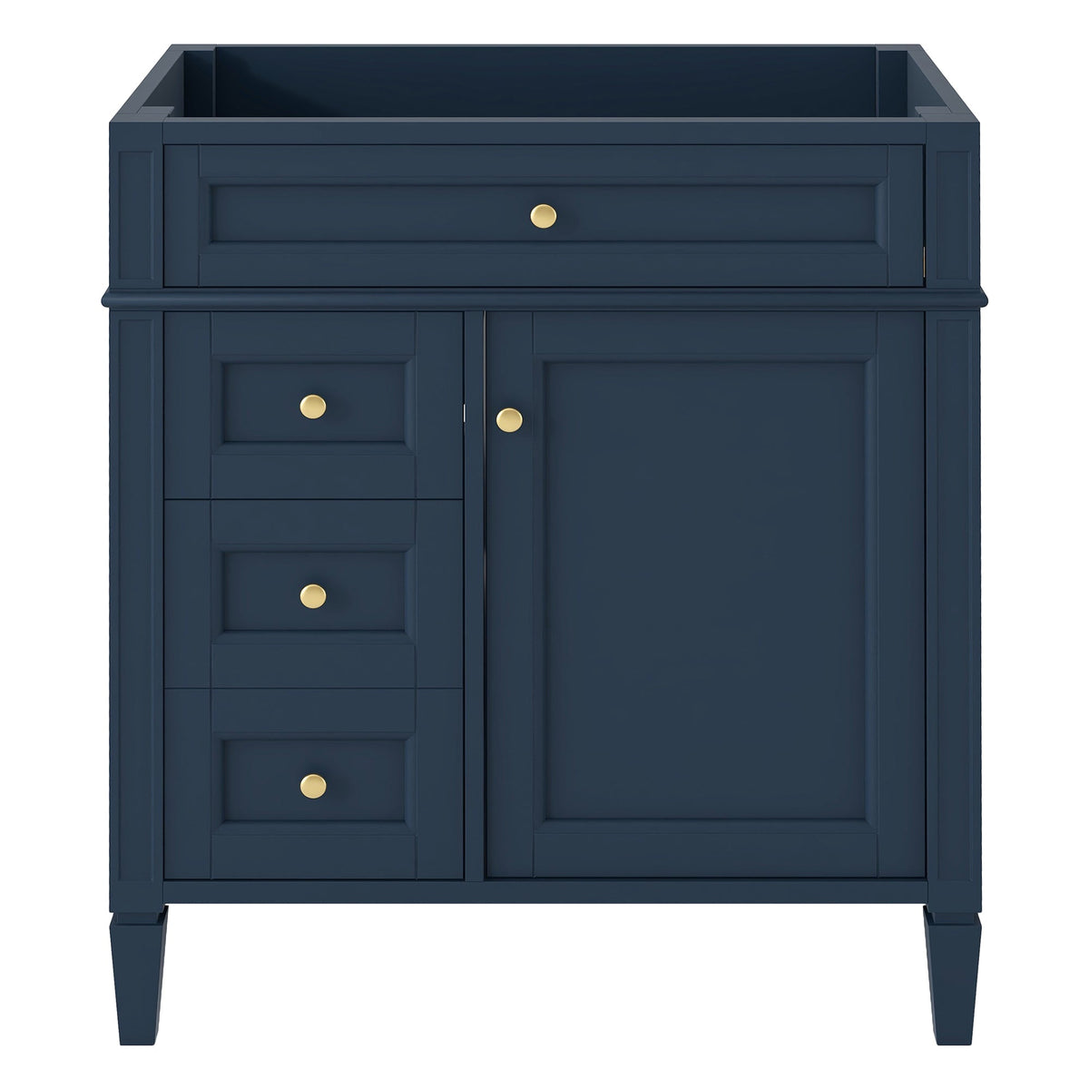 30" Bathroom Vanity Without Top Sink