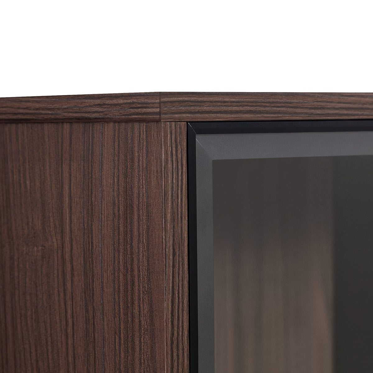 51.2'' Freestanding Display Cabinet with 2 Storage Drawers