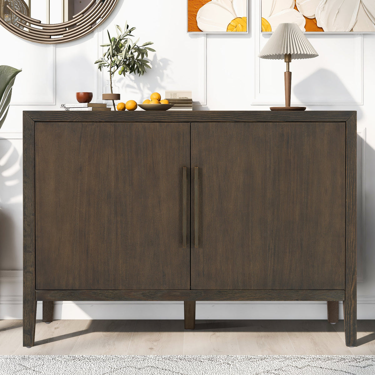 U_STYLE 47.25-Inch Farmhouse Sideboard