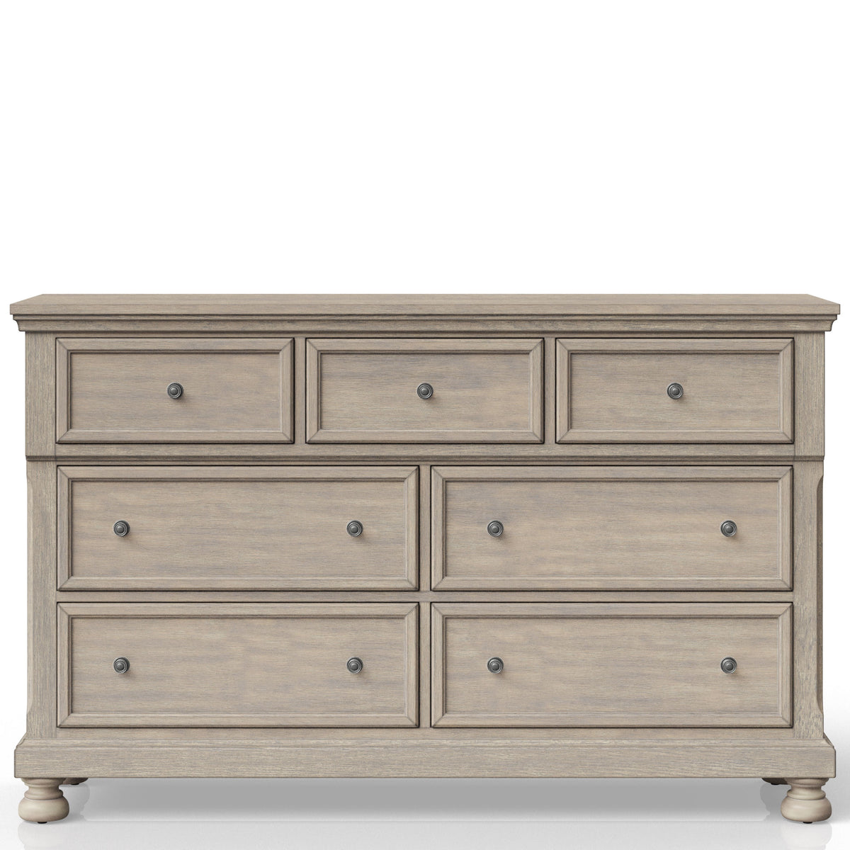 Seven Drawer Dresser Antique