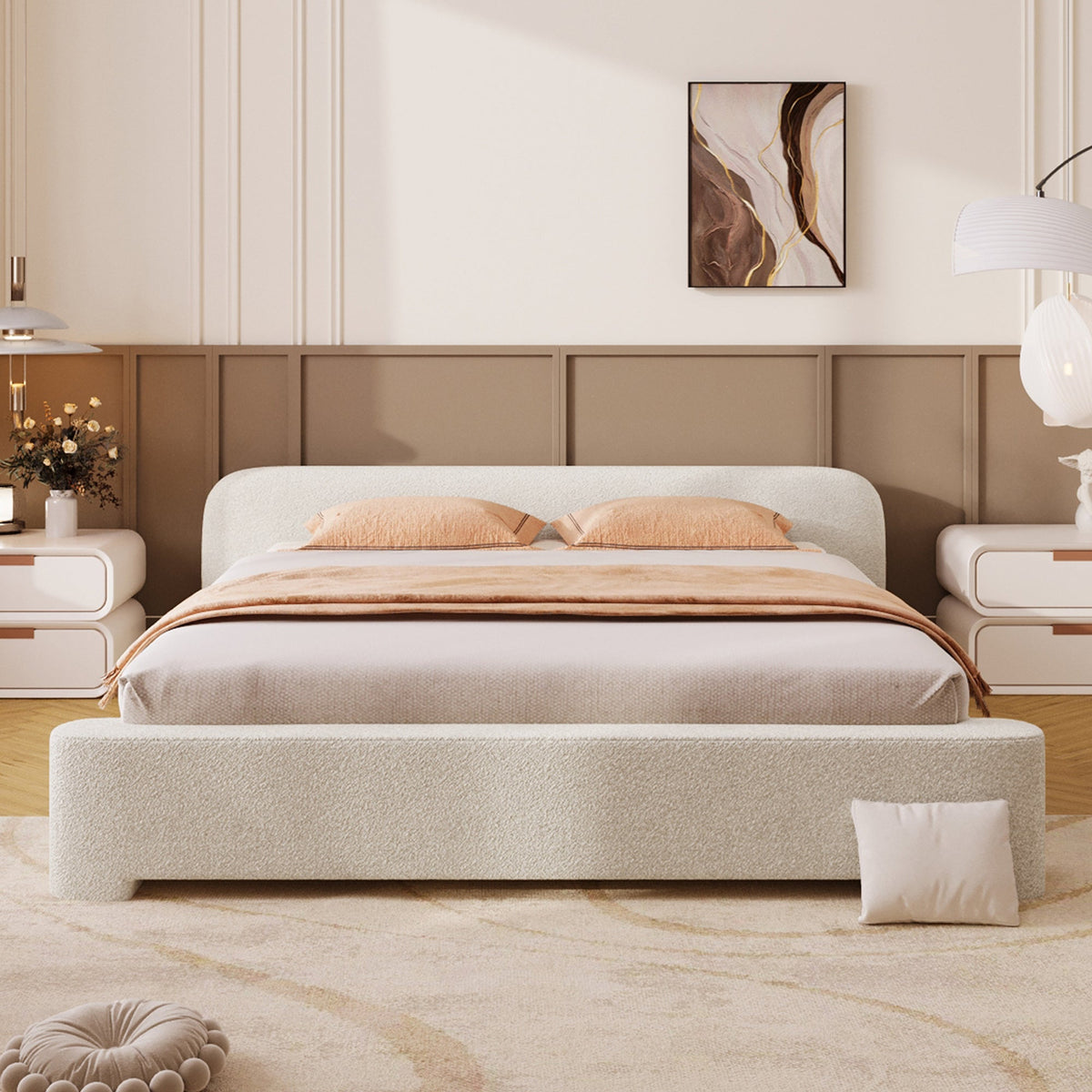 Cozy Upholstered Bed