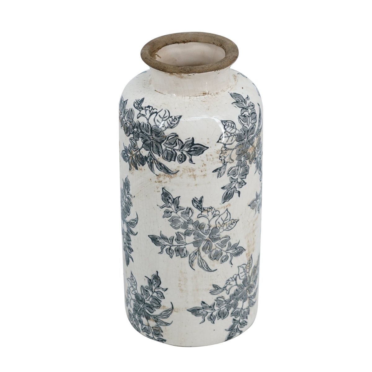 Vintage Inspired Ceramic Vase