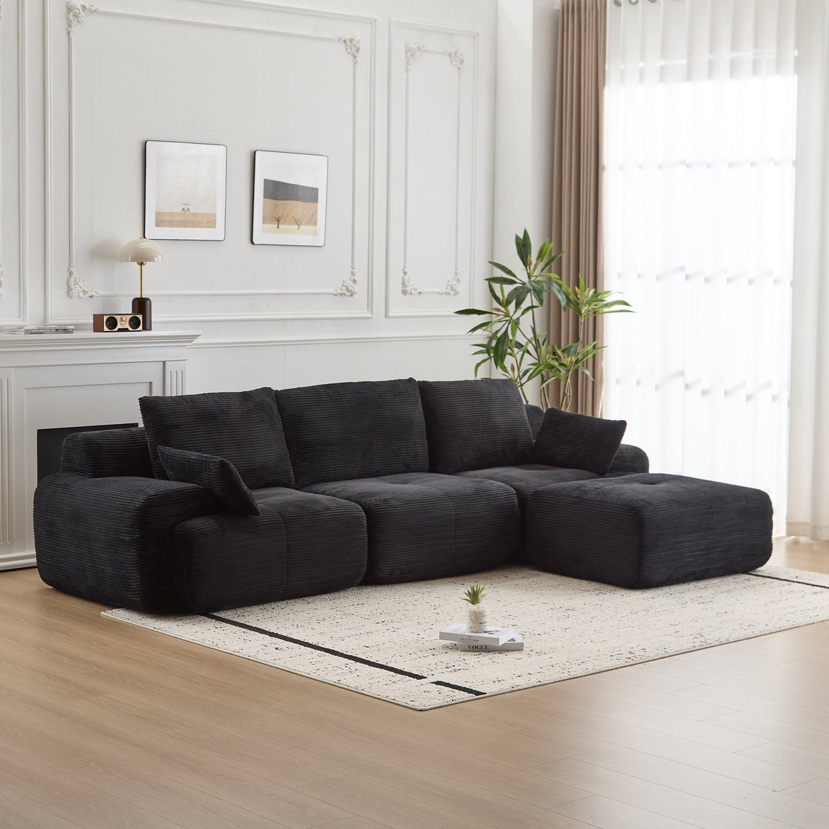 Modern Memory Foam Compressed Sofa