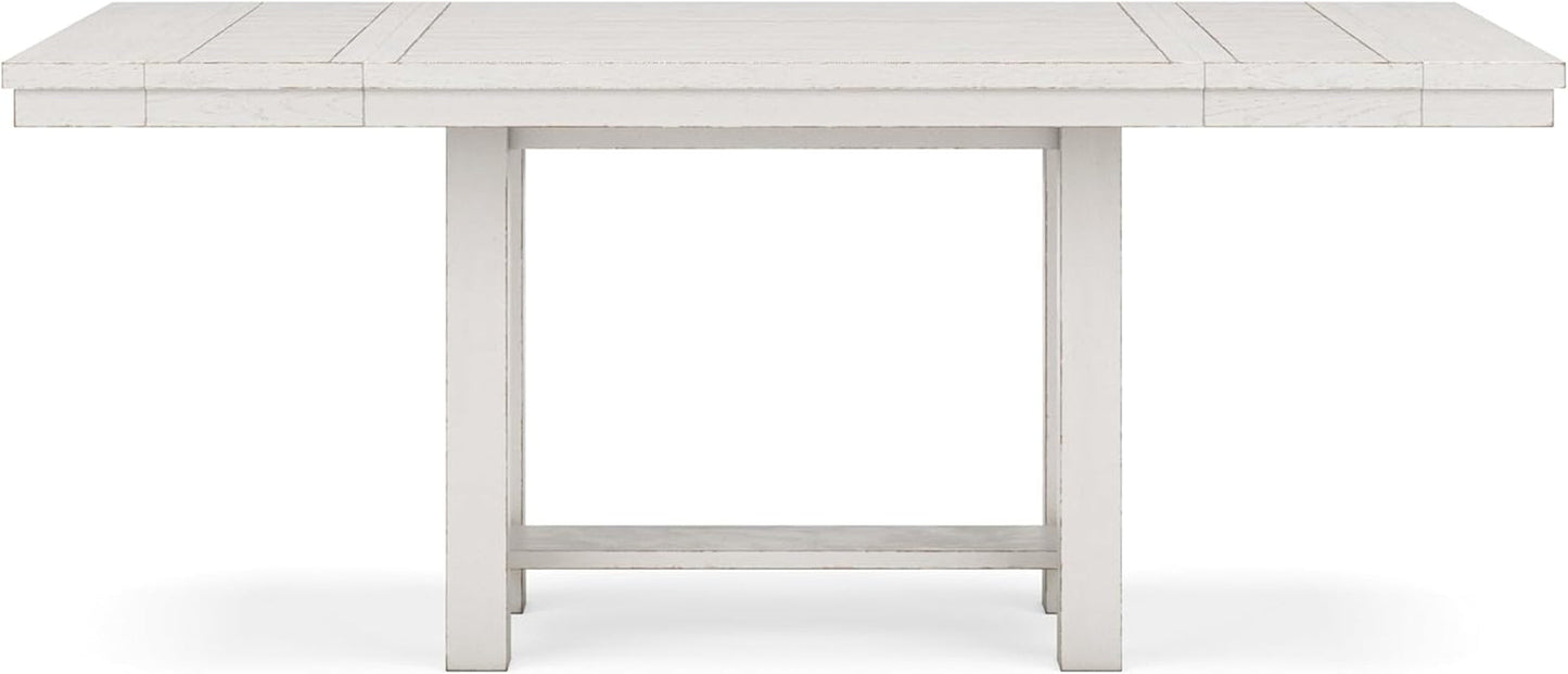 Robbinsdale Counter Height Dining Extension Table 42W 86D White