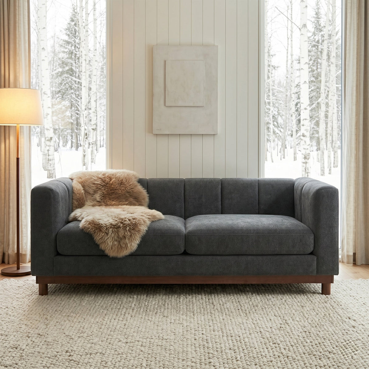 Modern Sofa Couch 78.7" Loveseat Sofa for Living Room