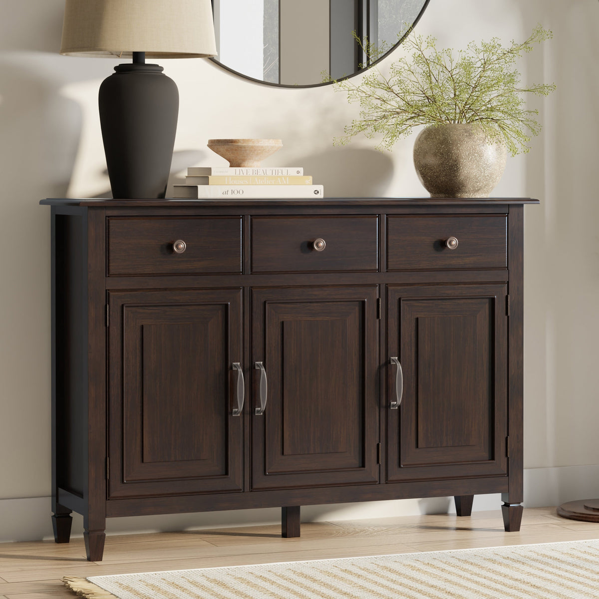 Connaught Wide Entryway Storage Cabinet