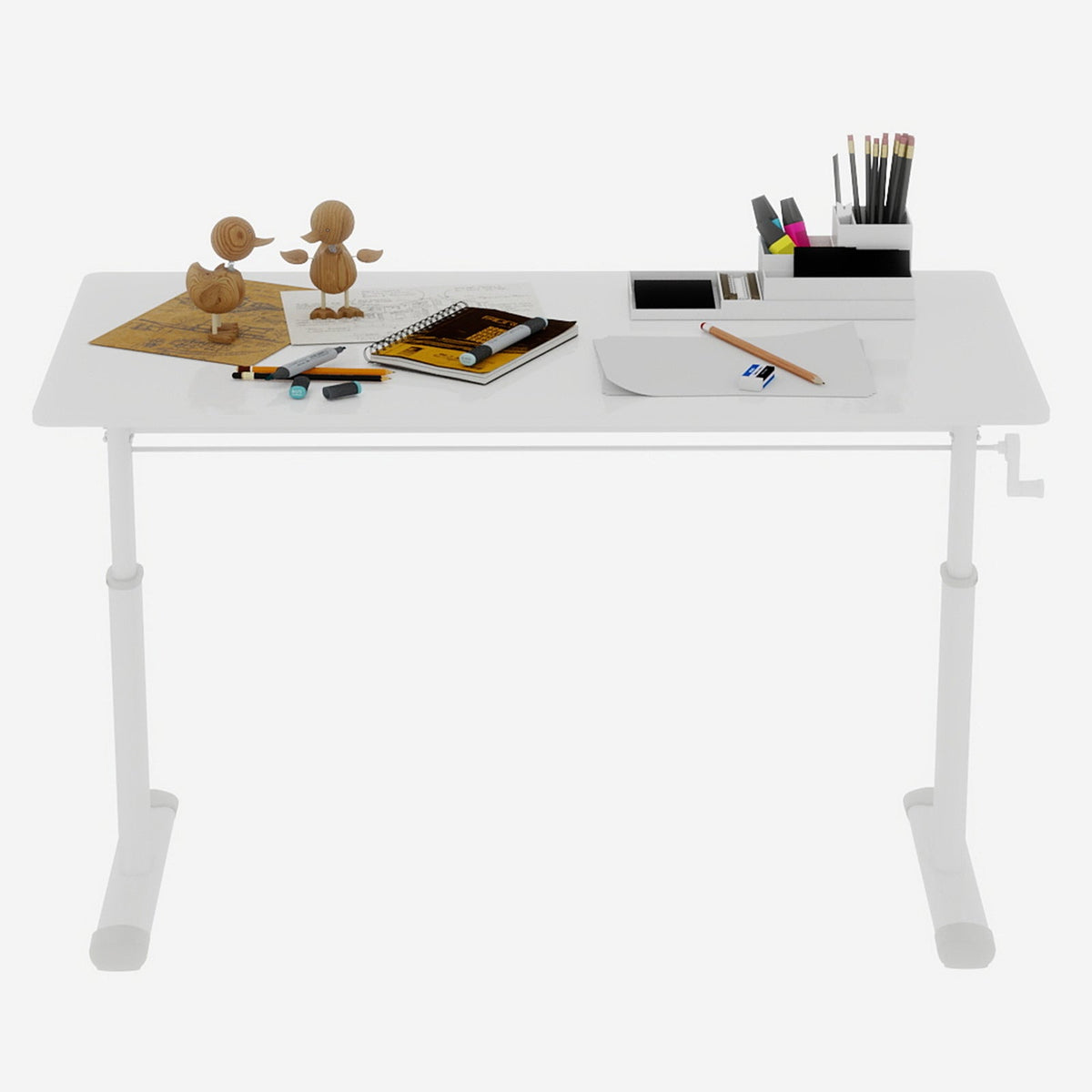 Adjustable Study Desk: Height-Adjustable & Multifunctional