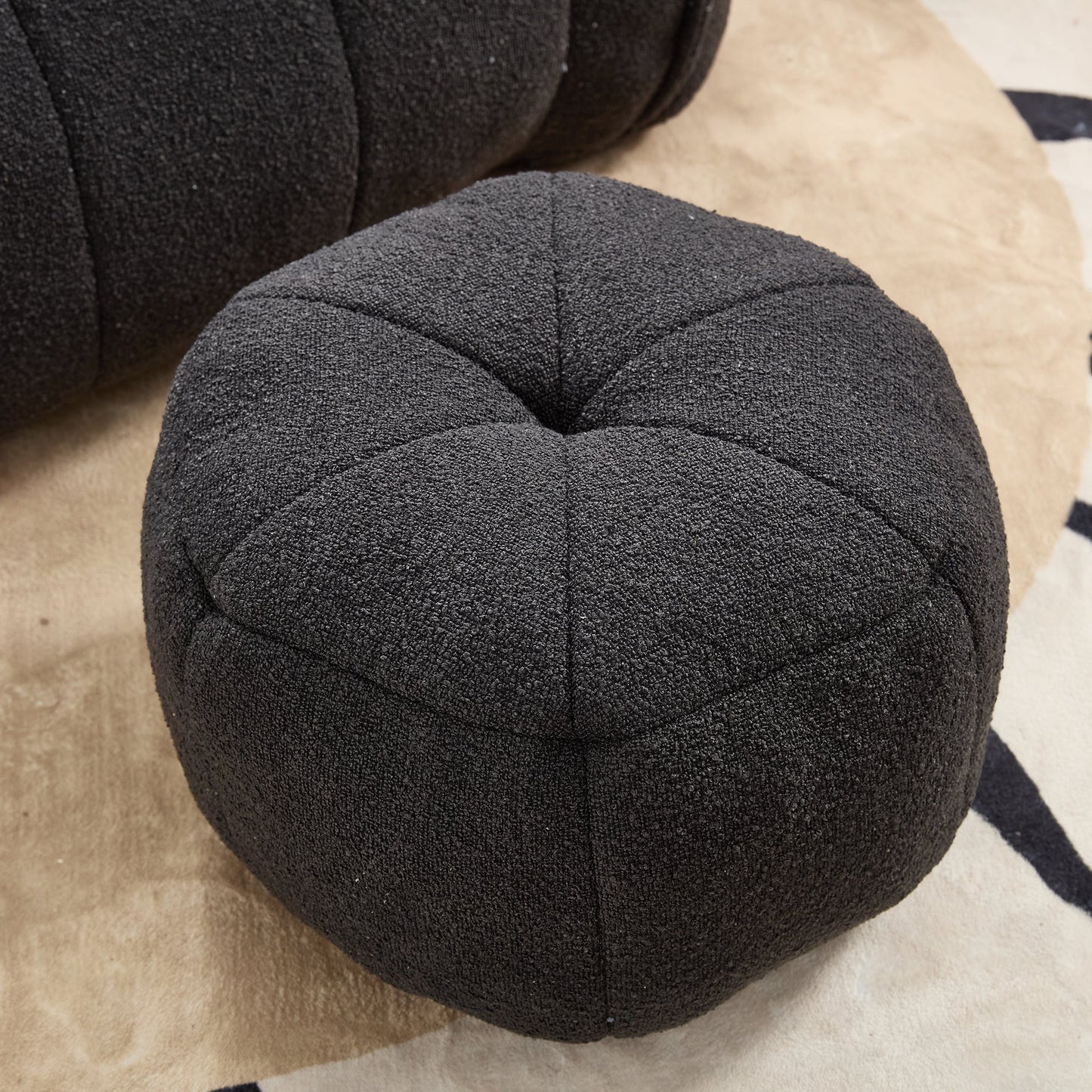 Soft Bean Bag Chair with High Resilient Foam
